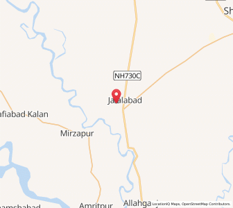 Map of Pitarmau, Uttar Pradesh