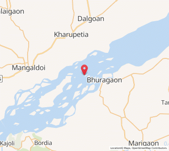 Map of Pithakhaitigaon, Assam
