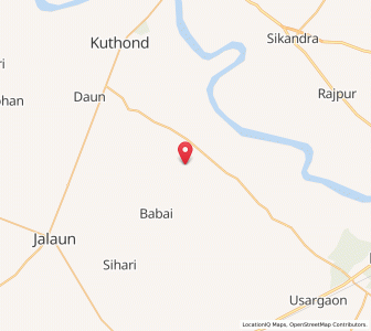 Map of Pithaupur, Uttar Pradesh