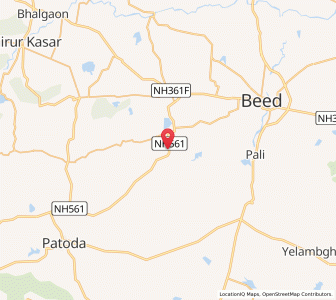 Map of Pithi, Maharashtra