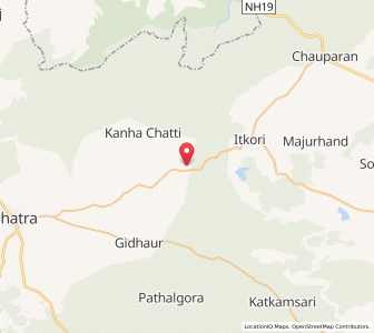 Map of Pitij, Jharkhand