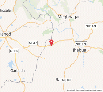 Map of Pitol, Madhya Pradesh