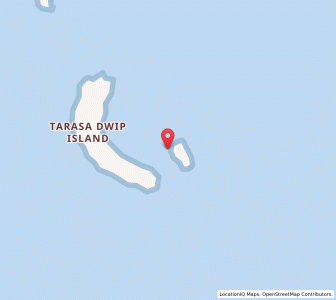 Map of Poahat, Andaman and Nicobar Islands