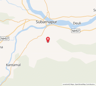 Map of Podropoda, Odisha