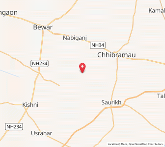 Map of Pohappur, Uttar Pradesh