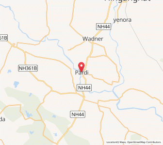 Map of Pohna, Maharashtra