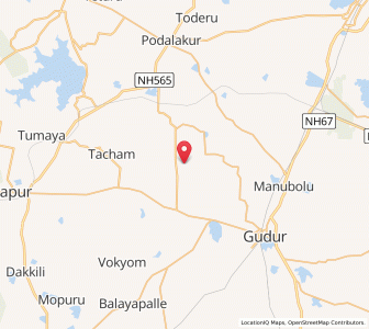 Map of Pokkandala, Andhra Pradesh