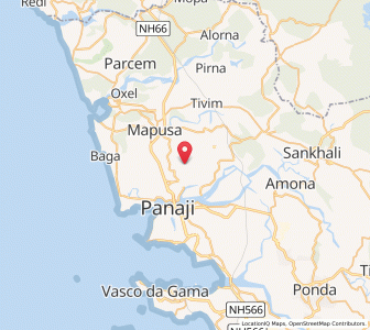Map of Pomburpa, Goa