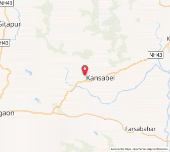 Map of Pongro, Chhattisgarh