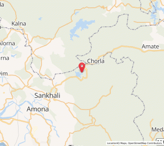 Map of Ponsuli, Goa