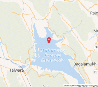 Map of Ponth, Himachal Pradesh