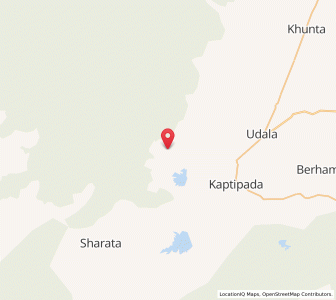 Map of Poradiha, Odisha