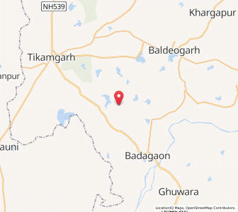 Map of Potiakhera, Madhya Pradesh