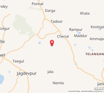 Map of Potraddipalli, Andhra Pradesh