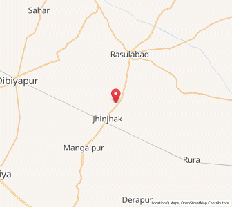 Map of Potti, Uttar Pradesh