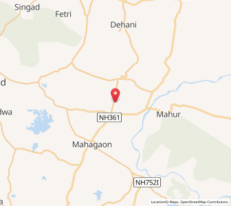 Map of Poundul, Maharashtra