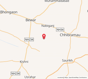 Map of Prahladpur, Uttar Pradesh