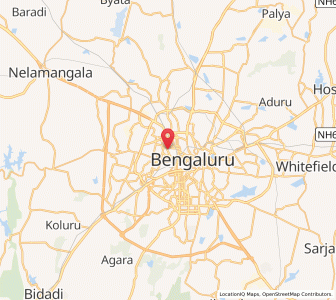 Map of PrakashNagar, Karnataka
