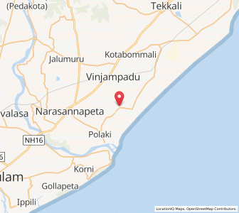 Map of Priya, Andhra Pradesh