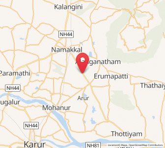 Map of Puduppatti, Tamil Nadu