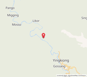 Map of Puging, Arunachal Pradesh