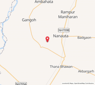 Map of Pujna, Uttar Pradesh