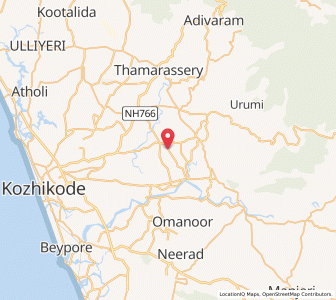 Map of Pulakkod, Kerala