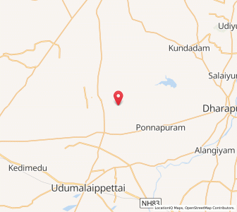 Map of Pulavadi, Tamil Nadu