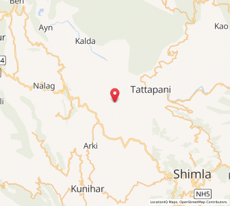 Map of Pulawad, Himachal Pradesh
