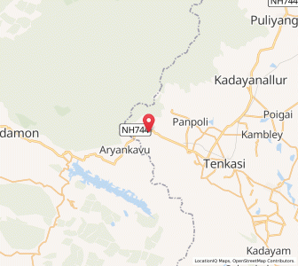 Map of Puliyara, Tamil Nadu