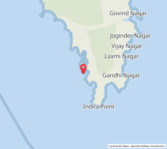 Map of Pulo Bakka, Andaman and Nicobar Islands