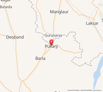 Map of Pur, Uttar Pradesh