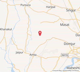 Map of Purash, West Bengal