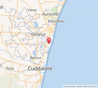 Map of Purnankuppam, Puducherry