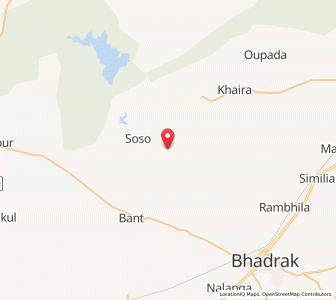 Map of Purusand, Odisha