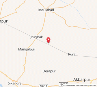 Map of Purwa Babu, Uttar Pradesh