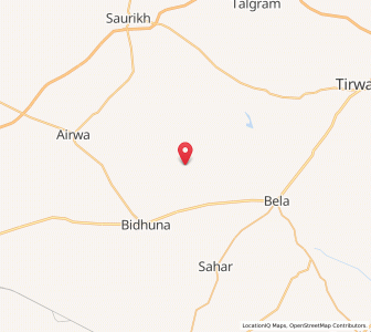 Map of Purwa Bisauna, Uttar Pradesh
