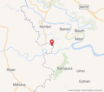 Map of Purwa Duar, Madhya Pradesh