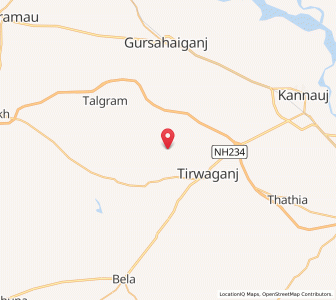 Map of Purwa Gamhir, Uttar Pradesh