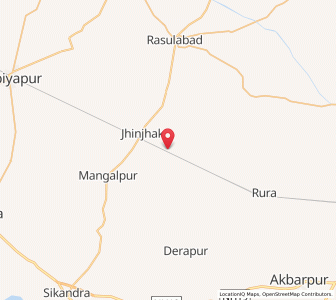 Map of Purwa Jhaluwa, Uttar Pradesh
