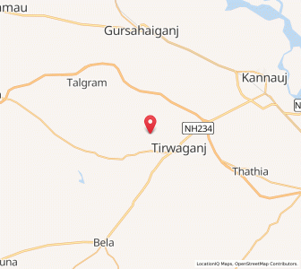 Map of Purwa Kachhian, Uttar Pradesh