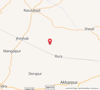 Map of Purwa Kalyani, Uttar Pradesh