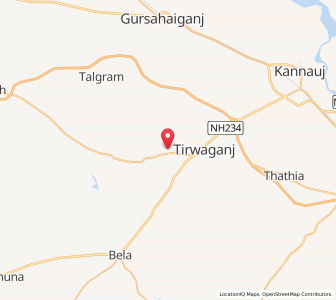 Map of Purwa Kanhai, Uttar Pradesh