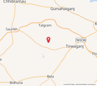 Map of Purwa Kanik, Uttar Pradesh