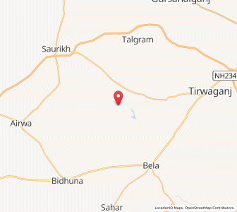 Map of Purwa Kathela, Uttar Pradesh