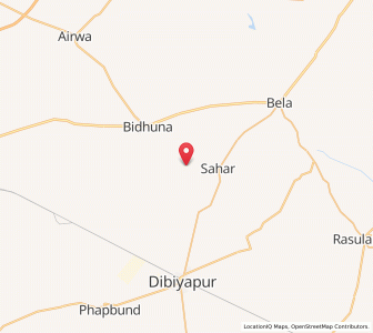 Map of Purwa Khagan, Uttar Pradesh