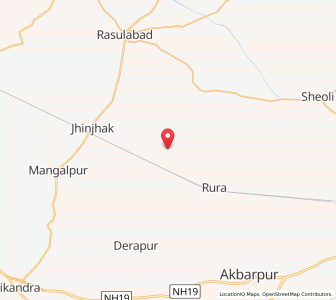 Map of Purwa Mulla, Uttar Pradesh