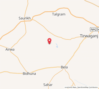 Map of Purwa Rampur, Uttar Pradesh