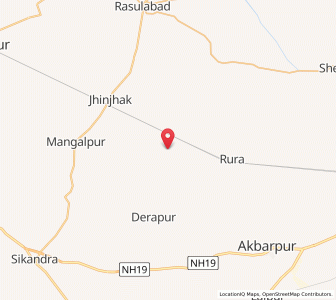 Map of Purwa Ranjit, Uttar Pradesh