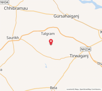 Map of Purwa Rum, Uttar Pradesh